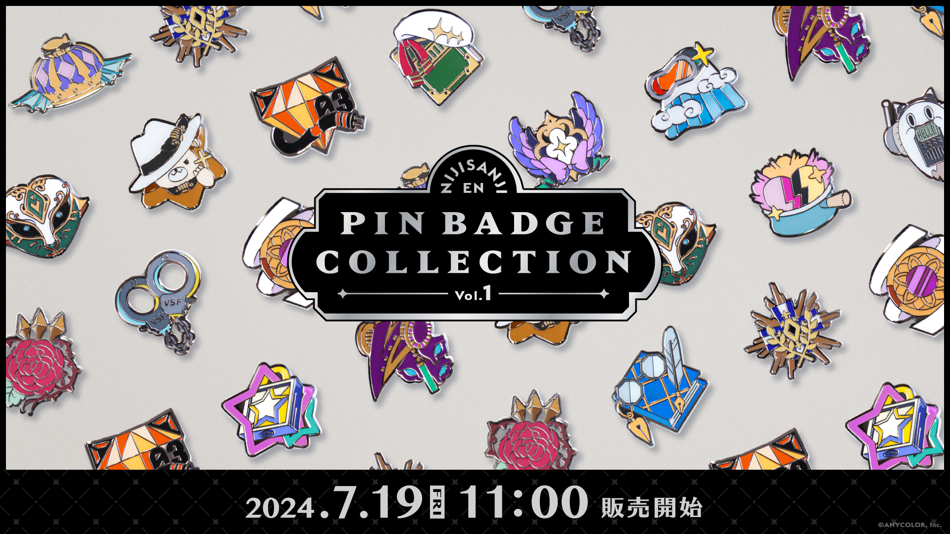NIJISANJI EN Official Store」3周年記念!2024年7月19日(金)11 NIJISANJI EN Official Store」3周年記念!2024年7月19日(金)11